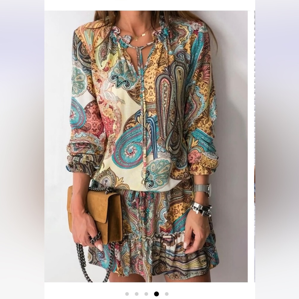 Boho Mini Dress